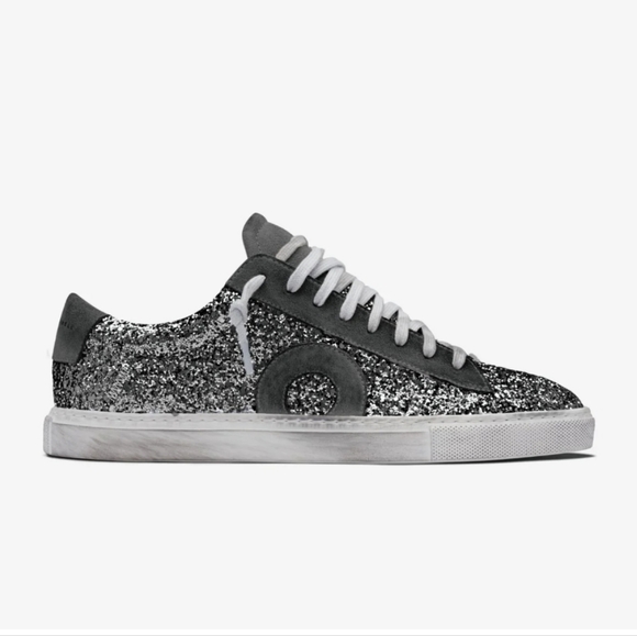 Oliver Cabell | Sparkly Low Top Sneakers - Picture 1 of 9